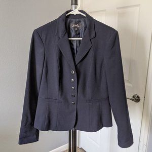 Emily Navy Blazer w/Buttons Size 8